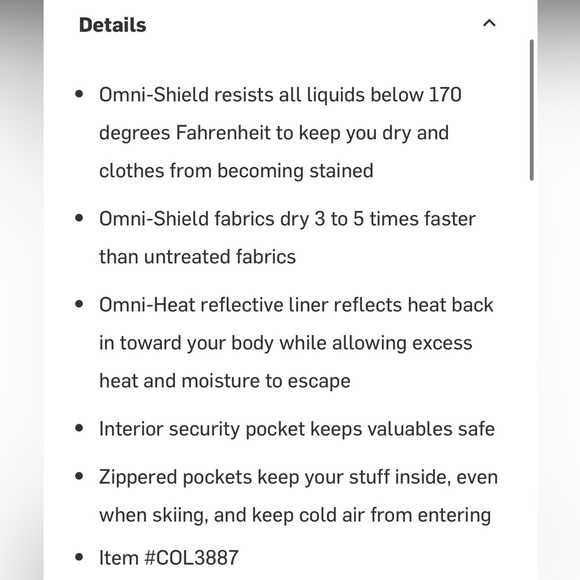EUC COLUMBIA Mighty Lite III Vest - Picture 2 of 3